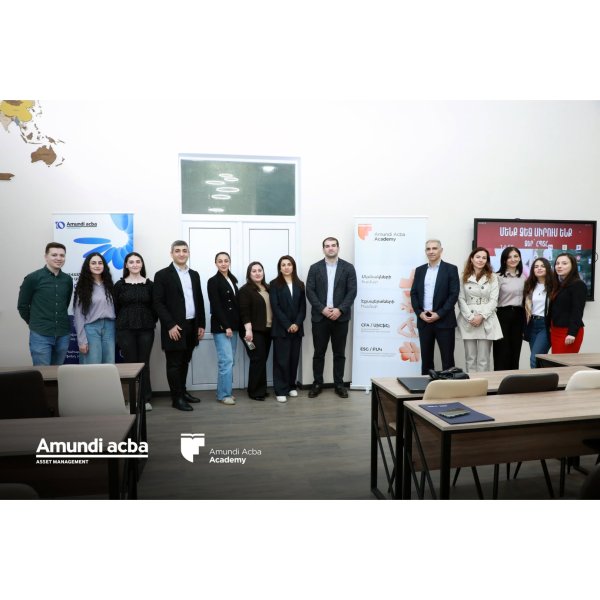 Meeting with students of the Armenian State University of Economics