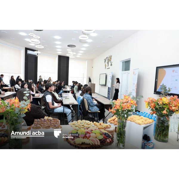 Meeting with students of the Armenian State University of Economics